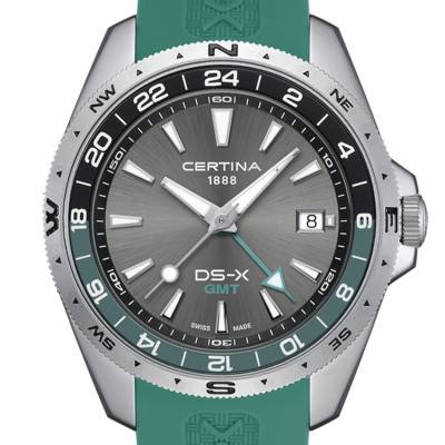 DS-X GMT Watch C0474521708100 - Certina