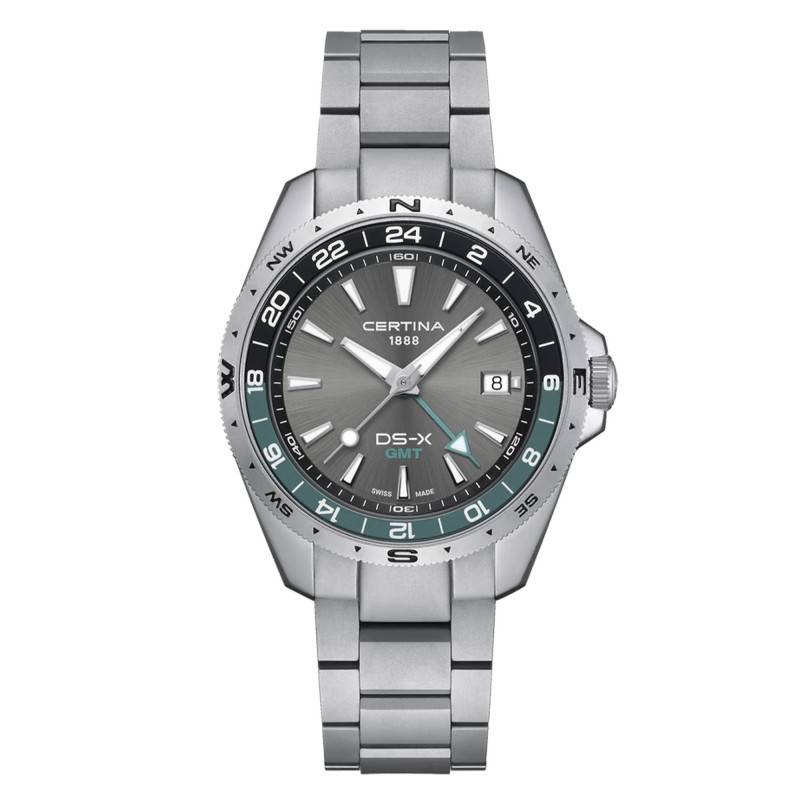 DS-X GMT Watch C0474521108100 - Certina