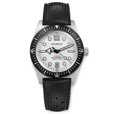 Montre de plongée Skindiver Automatic 38 mm Jumbo - Arctic - Wolbrook