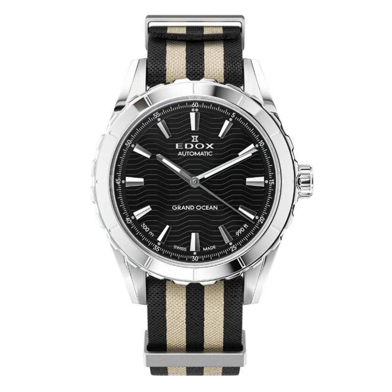 Grand Ocean Automatic Watch 80140-3NAGN-NIN - Edox