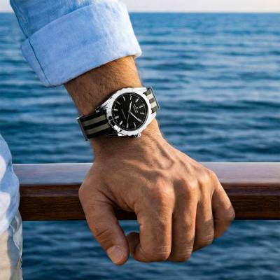 Grand Ocean Automatic Watch 80140-3NAGN-NIN - Edox