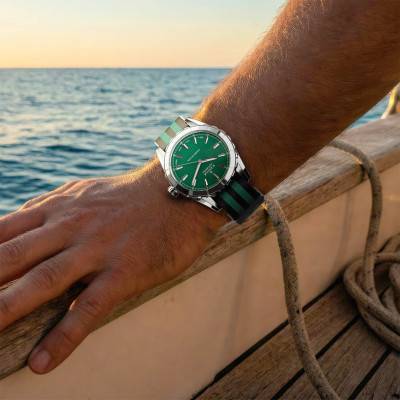 Montre Grand Ocean Automatic 80140-3NANT-TIN - Edox