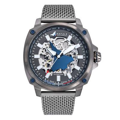Steel Gun Automatic Pilot Watch Rafale Solo Display 666040 - Patrouille de France