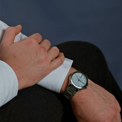 Montre ARSENE argenté métal 1977P02191 - 1977