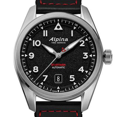 Montre Startimer Pilot Automatic 40 mm AL-525BW4S36 - Alpina