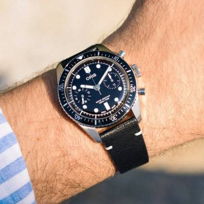 Divers Sixty-Five Chronograph Watch 0177177914054-0762001 - Oris