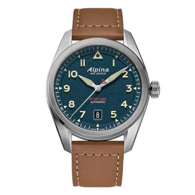 Montre Startimer Pilot Automatic 40 mm AL-525NW4S36 - Alpina