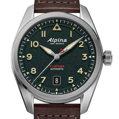 Montre Startimer Pilot Automatic 40 mm AL-525KW4S36 - Alpina
