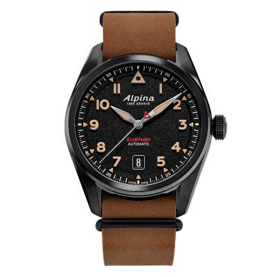 Montre Startimer Pilot Automatic 40 mm AL-525BW4SB36 - Alpina