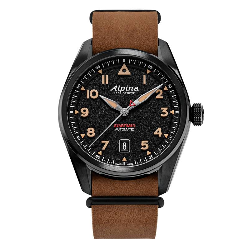 Alpina Startimer Pilot Automatic 40 mm Watch AL-525BW4SB36 - Alpina