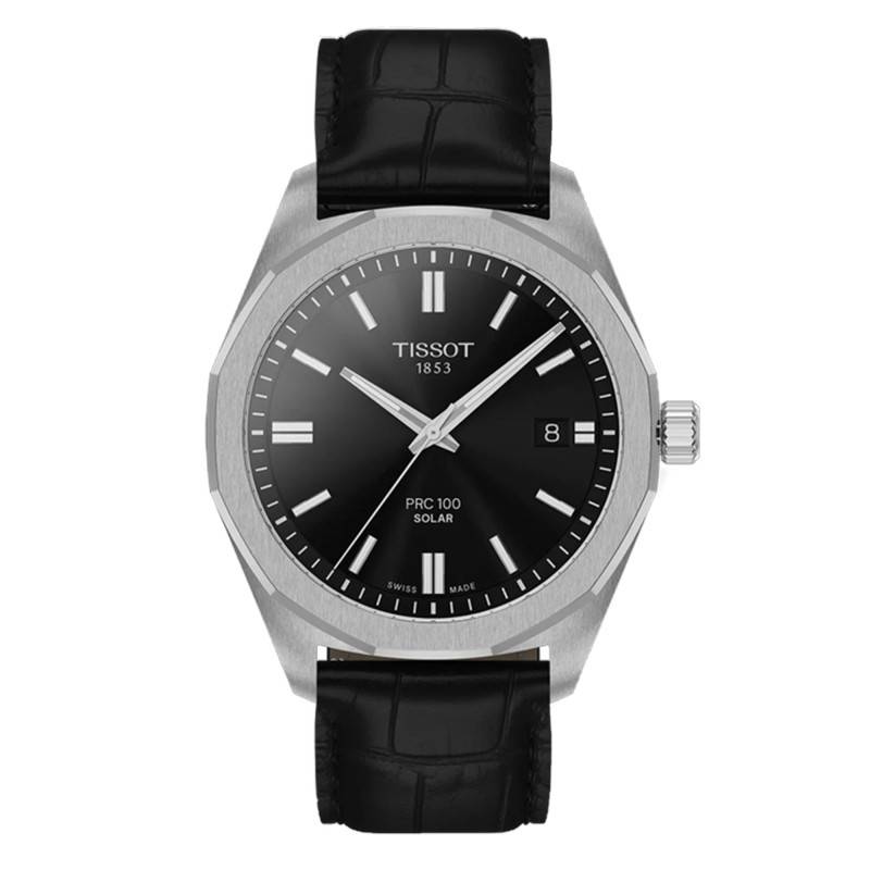 PRC 100 Solar Quartz 39mm Watch T1514221605100 - Tissot