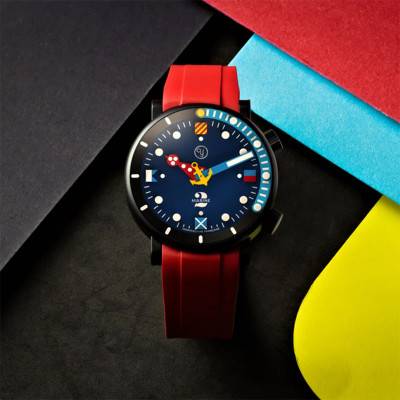 Montre Yema x Silberstein Marine 2 CMM.20 Limited Edition 20.26.20.05.TN.U6 - Yema