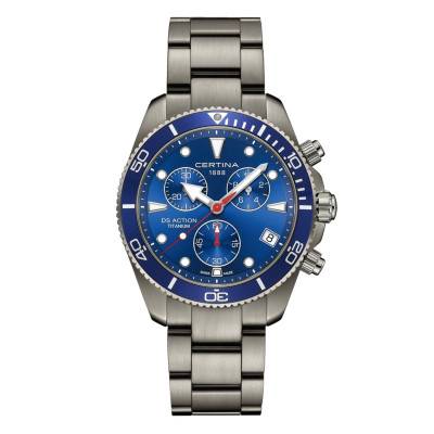 DS Action Chrono Watch C0484174404100 - Certina