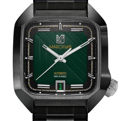 Montre AM2 Automatique - Ultimate - Acier DLC Noir - March LAB