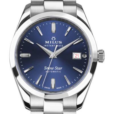 Snow Star Supreme 904 Ice Blue Watch - Milus