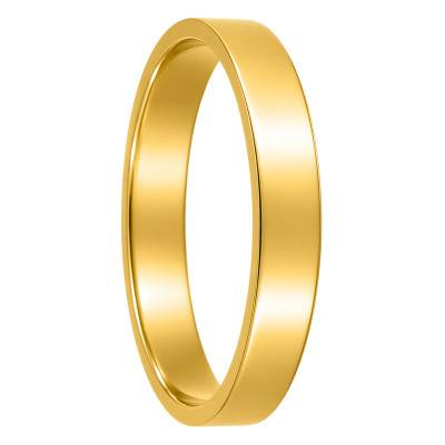 Alliance Ruban Confort en Or Jaune 375, Largeur 3,00 mm - Ocarat