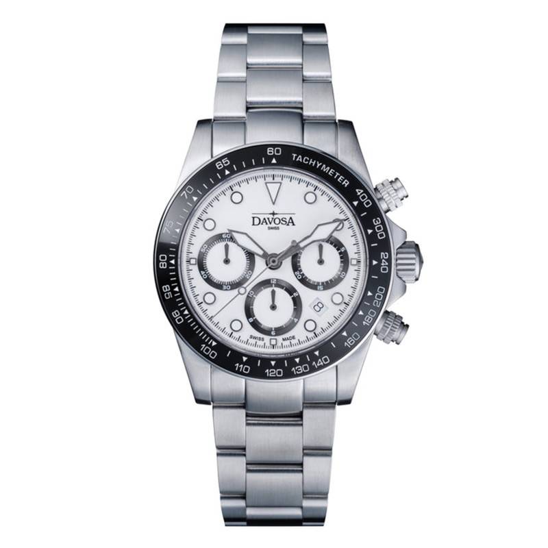Montre Ternos Professional Chronograph White - Davosa