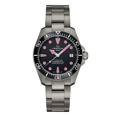 DS Action Diver 38mm Powermatic 80 Watch C0488074405101 - Certina