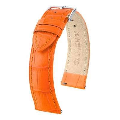 Hirsch Orange Duke Watch Strap 20 mm or 22 mm - Hirsch