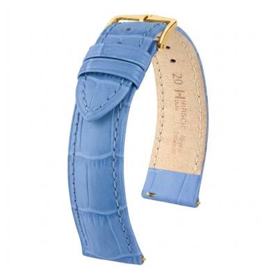 Bracelet de montre Duke Bleu en 20 mm ou 22 mm - Hirsch