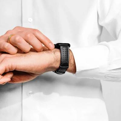 Bracelet de montre Nyad Noir - Hirsch