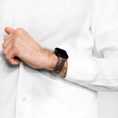 Bracelet de montre Nyad Brun Foncé - Hirsch
