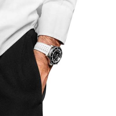 Bracelet de montre Nyad Blanc - Hirsch