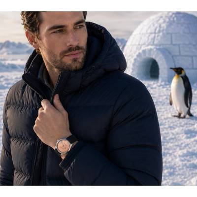 Montre Antarctic Erotic Salmon 320695M - Nivada Grenchen
