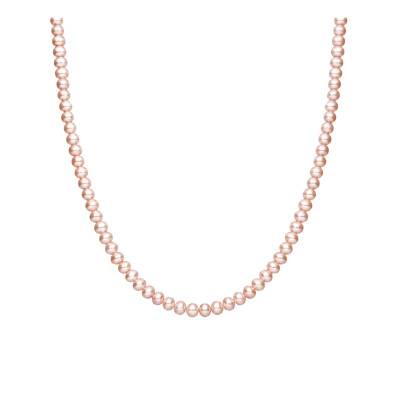 Collier Perles d'Eau Douce Baroque en Or Jaune 750, Longueur 42 cm - Schmittgall