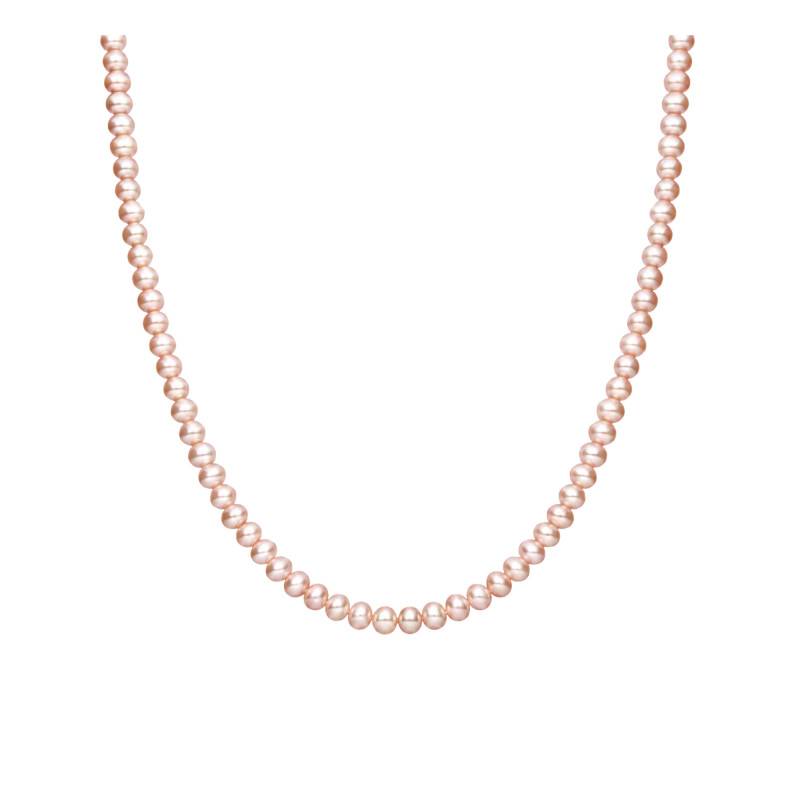 Collier Perles d'Eau Douce Baroque en Or Jaune 750, Longueur 42 cm - Schmittgall