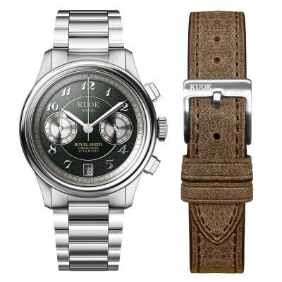 Montre Royal Smith 90-012 Automatic Chronograph Green - Kuoe Kyoto