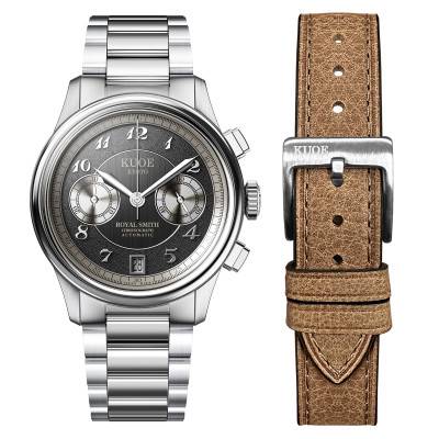 Royal Smith 90-012 Automatic Chronograph Grey Watch - Kuoe Kyoto
