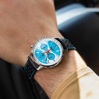 Montre Chronographe Rallye Méca-Quartz « Grand Prix de France Historique » Edition limitée 2026 39 mm - Lip