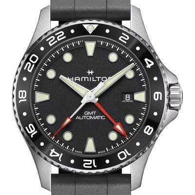 Montre Khaki Navy Scuba GMT 43 mm H82555330 - Hamilton