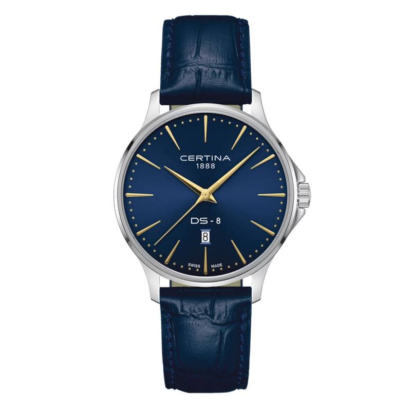 Montre DS-8 Gent 40mm C0454101604100 - Certina