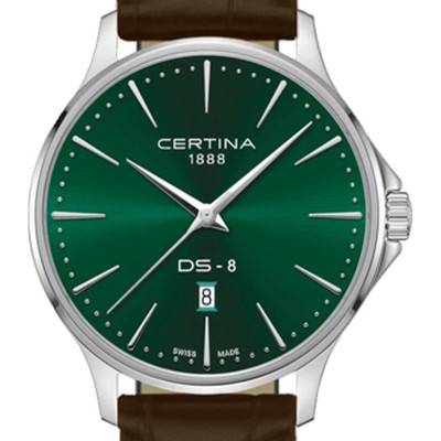 Montre DS-8 Gent 40mm C0454101609100 - Certina
