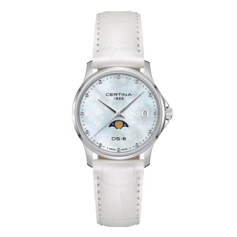 Montre DS-8 Moonphase Lady C0452231613100 - Certina