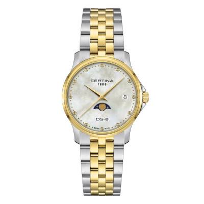 Montre DS-8 Moonphase Lady C0452232211100 - Certina