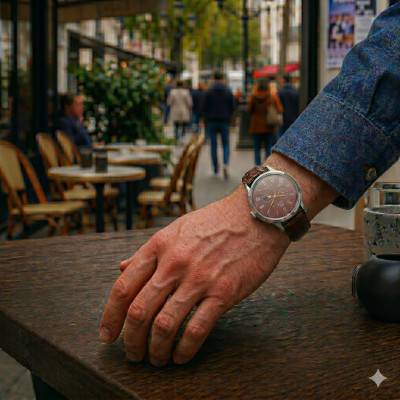 Montre Orient Bambino Sun & Moon RA-AK0807R - Orient