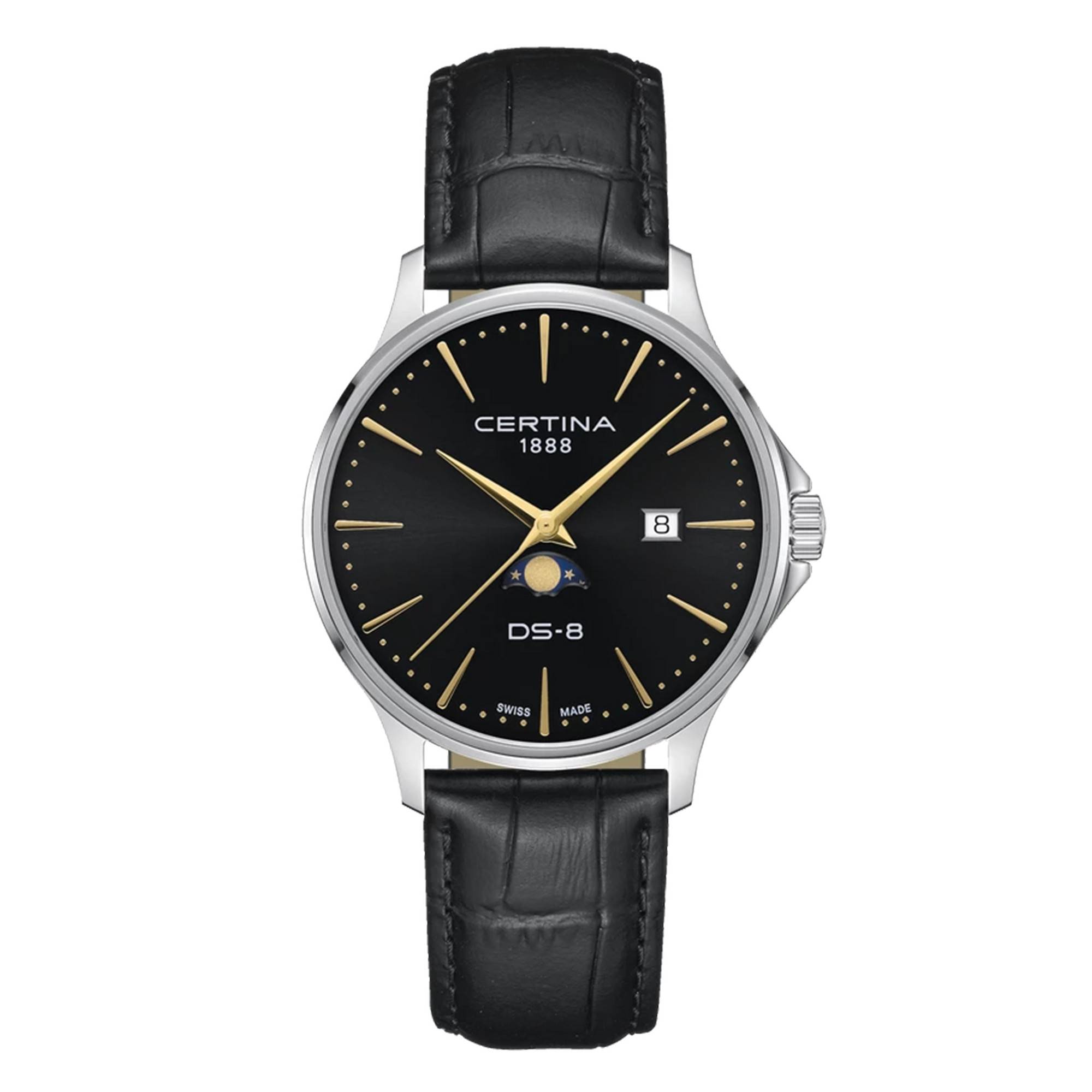 DS-8 Moonphase Gent DS-8 C0454231605100 Watch - Certina - Ocarat