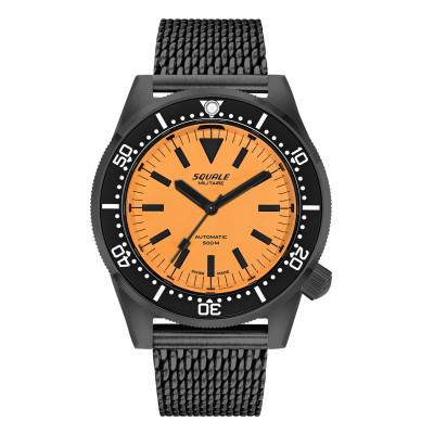 Montre 1521 DLC Full Luminous Orange Militaire Mesh 1521DLCFOR.MEPVD20 - Squale