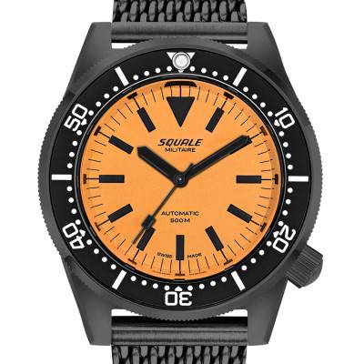 Montre 1521 DLC Full Luminous Orange Militaire Mesh 1521DLCFOR.MEPVD20 - Squale