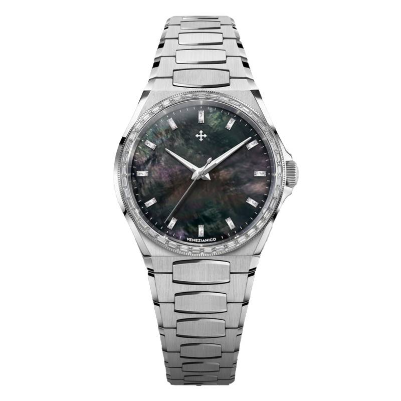 Watch Arsenale Moissanite - Black - Venezianico