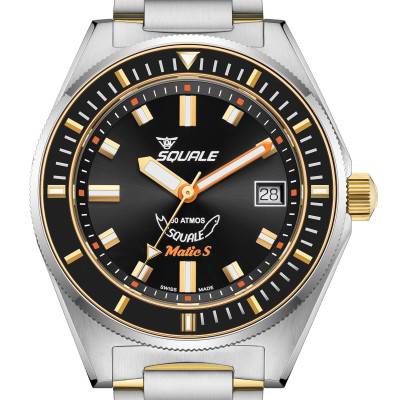 Montre Matic S Two Tone MATICGBKBK.SSBI - Squale