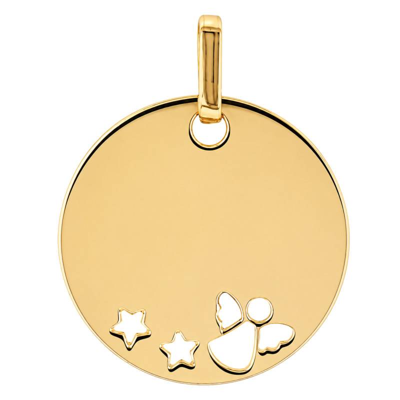 Médaille Fantaisie Ange en Or Jaune 375 - Ocarat