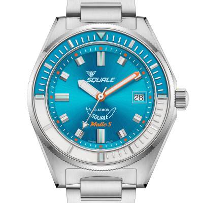 Matic S Light Blue MATICLBWLB.SSBX Watch - Squale