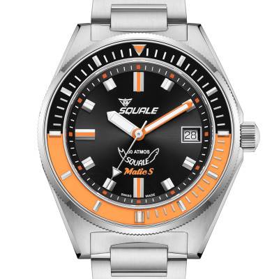 Montre Matic S Orange MATICBKOBK.SSBX - Squale