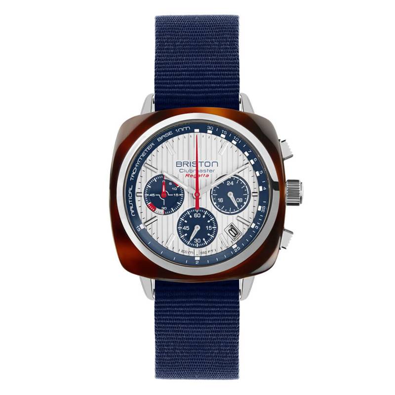 Montre Clubmaster Regatta 42mm 262142.SA.T.2.NNB - Briston