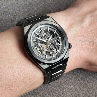 Montre Chapitre 7 Skeleton Anthracite - BA111OD