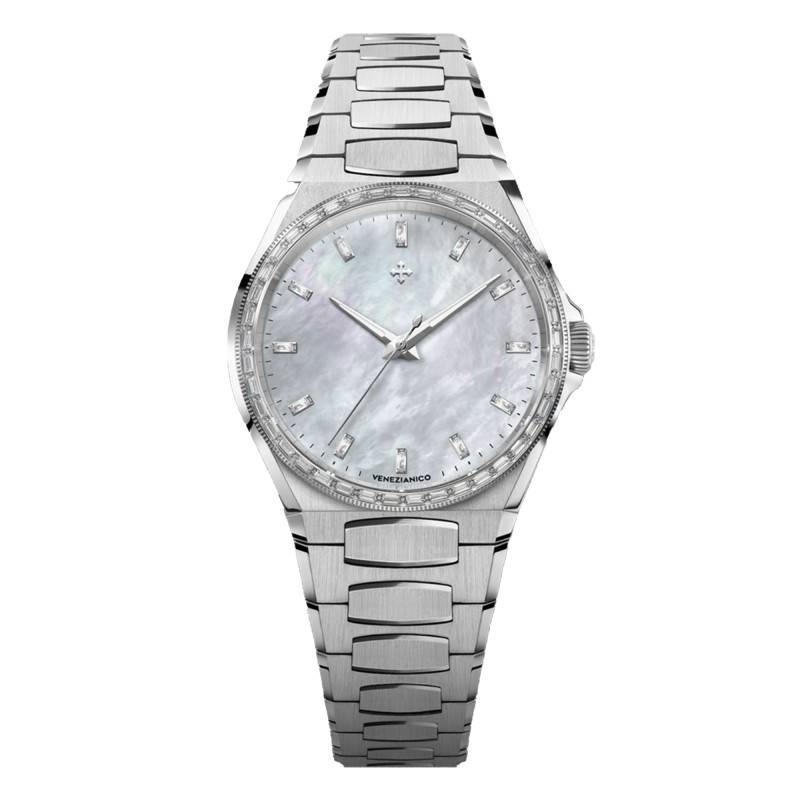 Arsenale Moissanite White Watch - Venezianico
